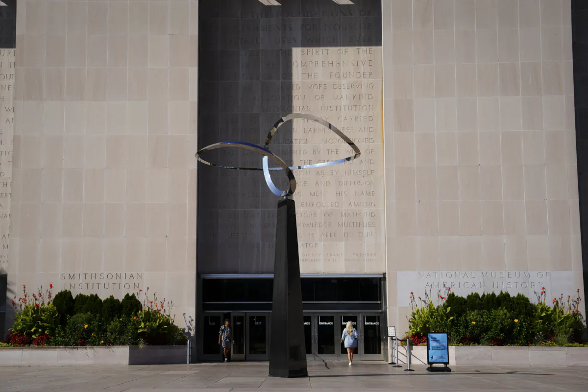 The National Museum of American History in Washington on Sept. 19, 2023. (Madalina Vasiliu/The Epoch Times)