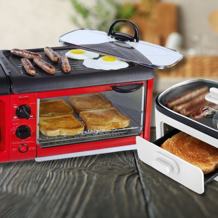 This Retro Electric Breakfast Station Will Make Mornings Easier
