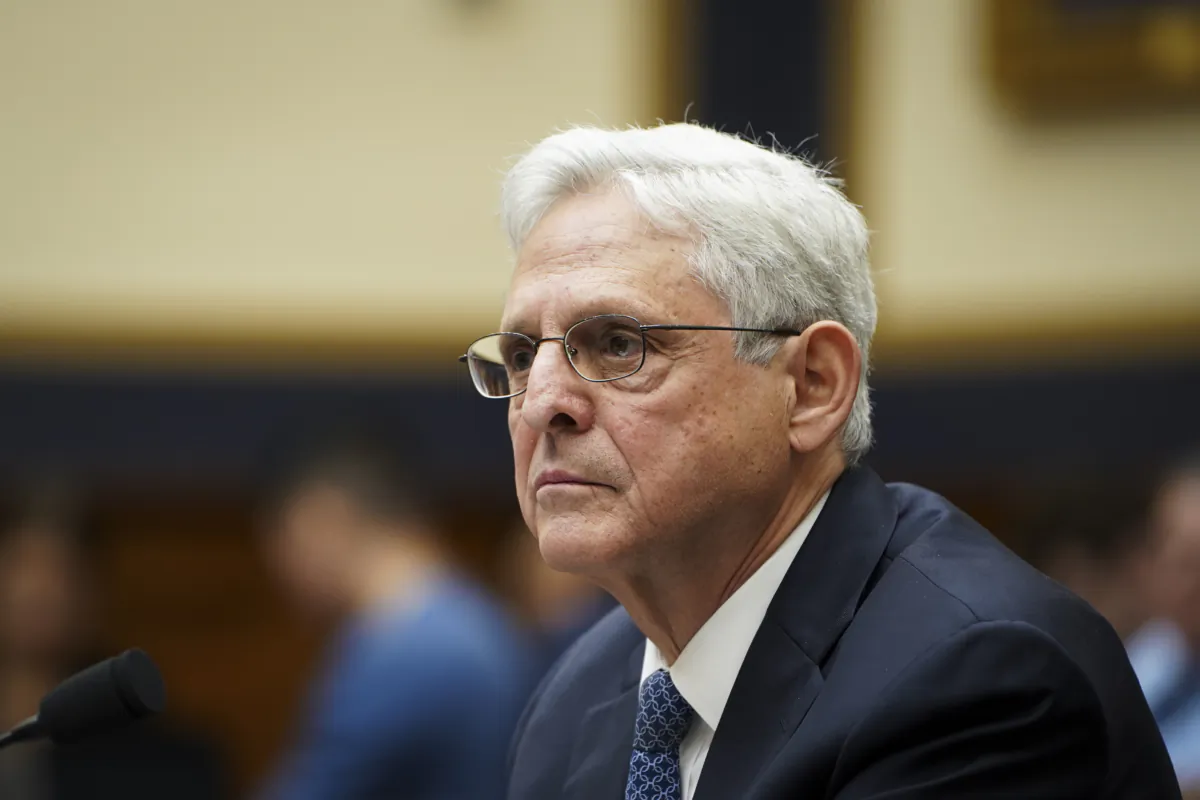 Attorney General Merrick Garland testifies before the House Judiciary Committee in Congress in Washington on Sept. 20, 2023. (Madalina Vasiliu/The Epoch Times)