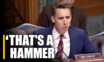 Sen. Hawley Grills Top Johnson & Johnson Attorney Over Liability Related to Cancer Claims