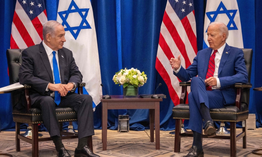 Biden and Netanyahu meet amidst strained ties.