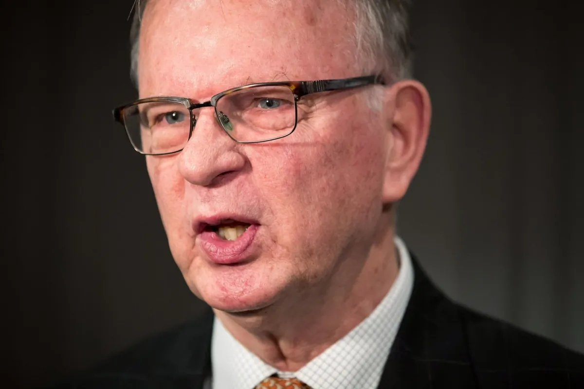 Minister of Energy, Mines and Petroleum Resources, Bruce Ralston, speaks after being named to the position after a provincial government cabinet shuffle, in Vancouver, B.C., on Jan. 22, 2020. (The Canadian Press/Darryl Dyck)