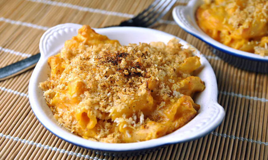 Add a taste of autumn to the classic mac and cheese.