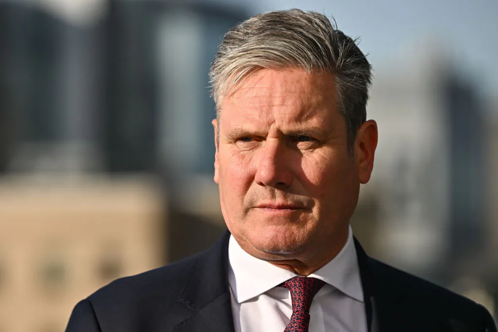 Labour Leader Sir Keir Starmer speaks to the BBC at the Global Progress Action Summit in Montreal, Canada on September 15, 2023. (Photo by Minas Panagiotakis/Getty Images)