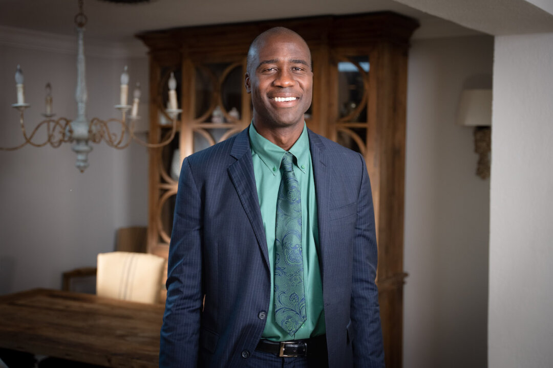 Florida surgeon general Dr. Joseph Ladapo in Tampa, Fla. on Oct. 15, 2022. (York Du/The Epoch Times)