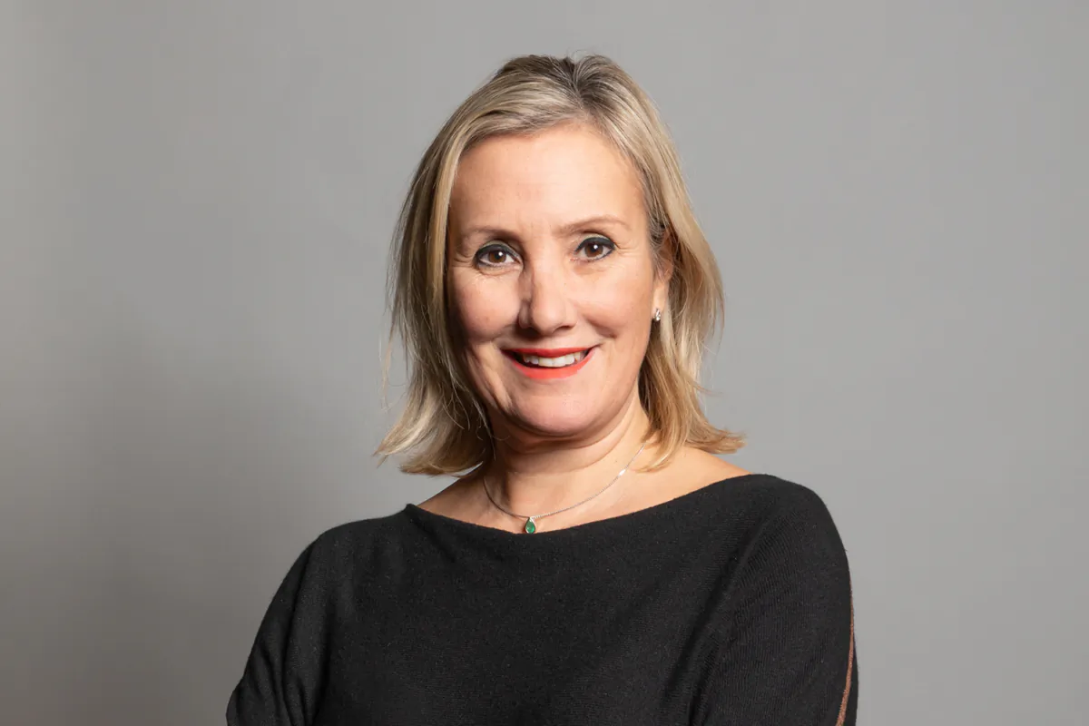 Undated handout photo issued by UK Parliament of Dame Caroline Dinenage who is the Conservative MP for Gosport. (Richard Townshend/UK Parliament via PA)
