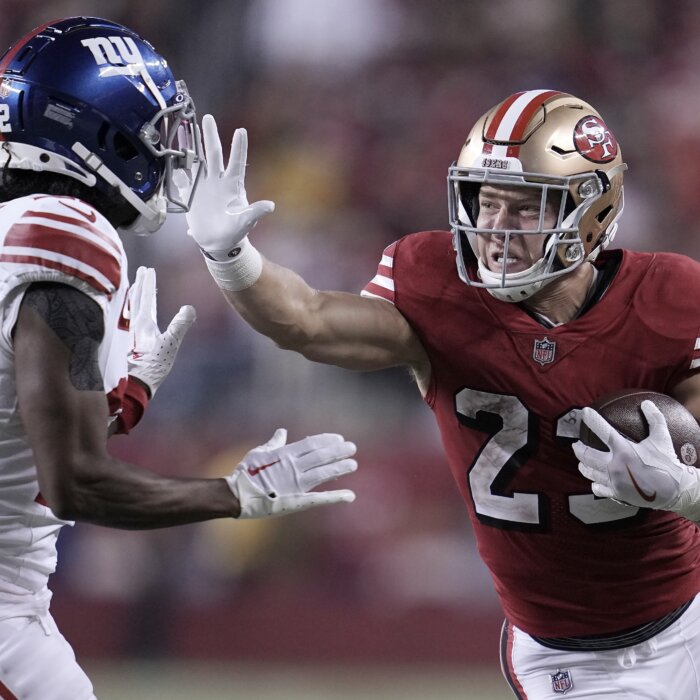 Christian McCaffrey and the 49ers win 13th straight in the regular season,  beat the Giants 30-12 – WWLP