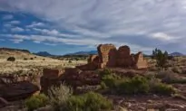 Above the Painted Desert in Arizona: Wupatki National Monument