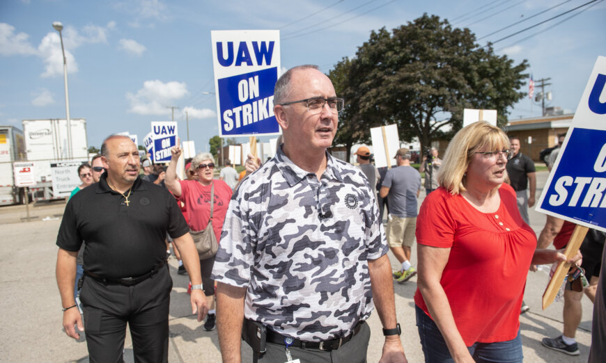 GM and UAW reach deal, ending strikes at Detroit’s Big Three.