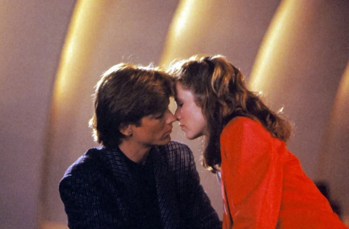 Keith Nelson (Eric Stoltz, L) and Amanda Jones (Lea Thompson) in “Some Kind of Wonderful” (Paramount Pictures)