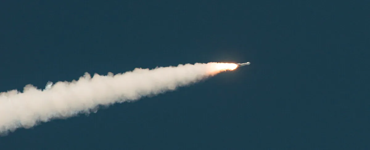 The United Launch Alliance Atlas V rocket carrying NASA's Origins, Spectral Interpretation, Resource Identification, Security-Regolith Explorer (OSIRIS-REx) spacecraft lifts off from Space Launch Complex 41 at Cape Canaveral Air Force Station, Florida, on Sept. 8, 2016. (Joel Kowsky/NASA/Handout via Reuters/File Photo)