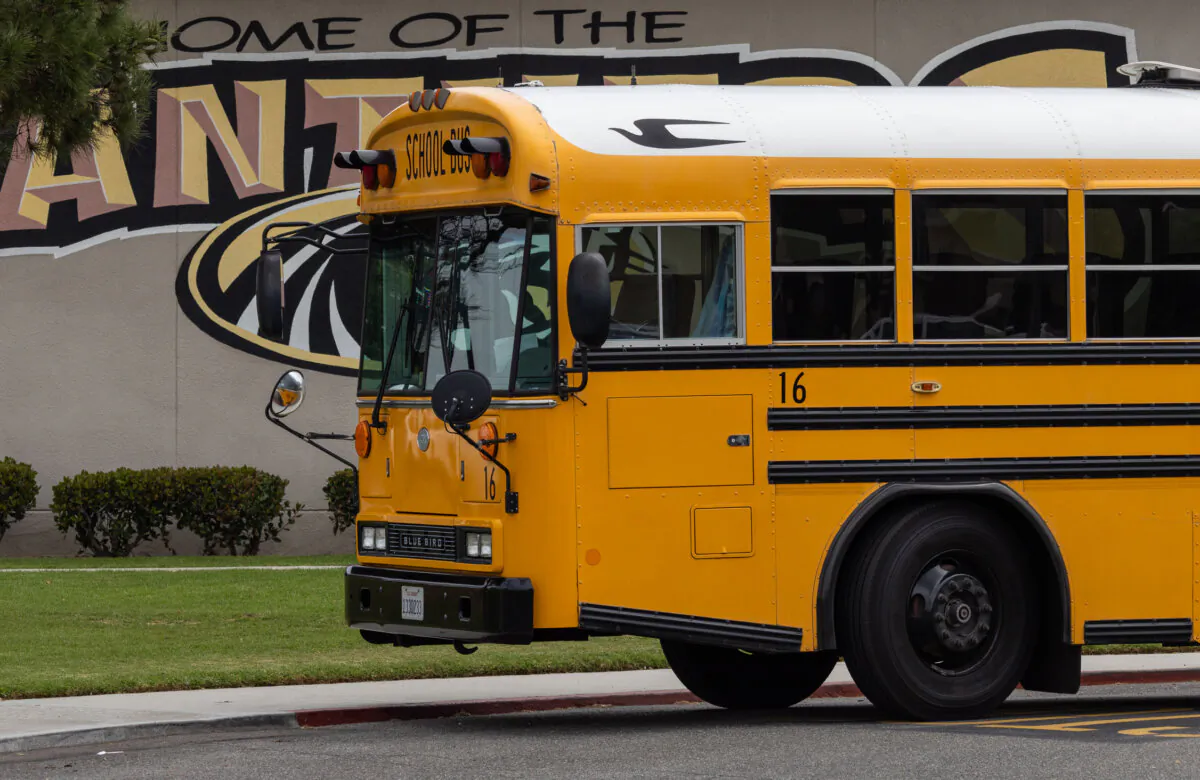 Thomas Paine Elementary School in Garden Grove, Calif., on Sept. 21, 2023. (John Fredricks/The Epoch Times)