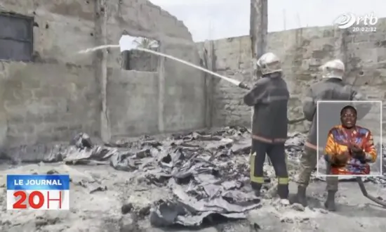 Fire in Commercial Building South of Benin’s Capital Kills at Least 35 People