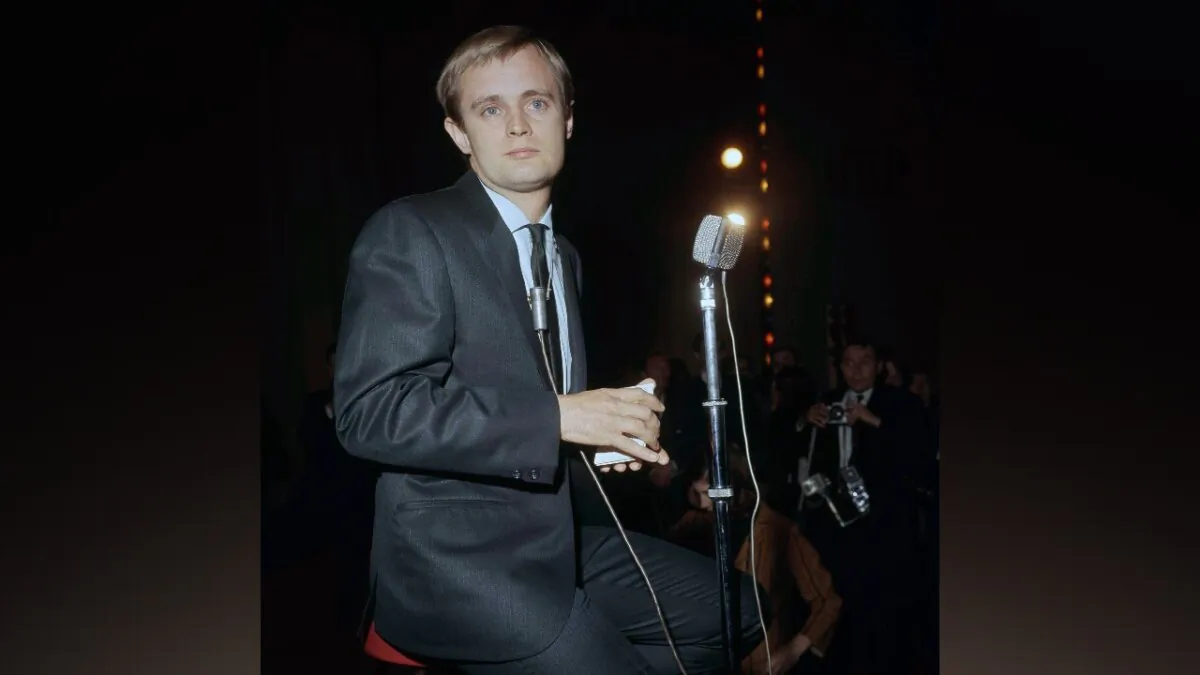 Actor David McCallumm of the television show "The Man From U.N.C.L.E.," poses in 1966. (AP Photo)