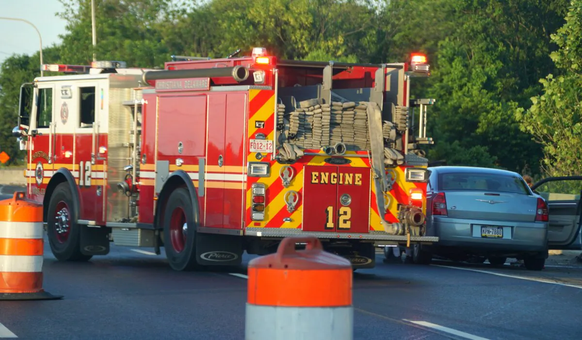 A fire truck in Delaware in a file photo. (Khairil Azhar Junos/Shutterstock)