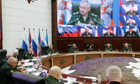 Russian Black Sea Commander Shown Working After Ukraine Said It Killed Him
