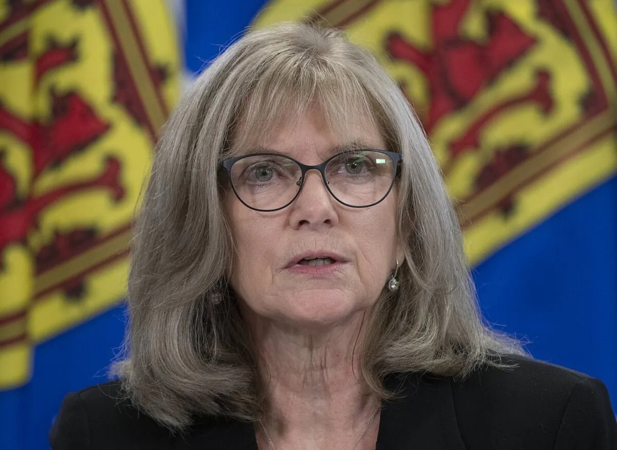 Provincial auditor general Kim Adair shown in this Nov. 23, 2021 photo. (The Canadian Press/Andrew Vaughan)