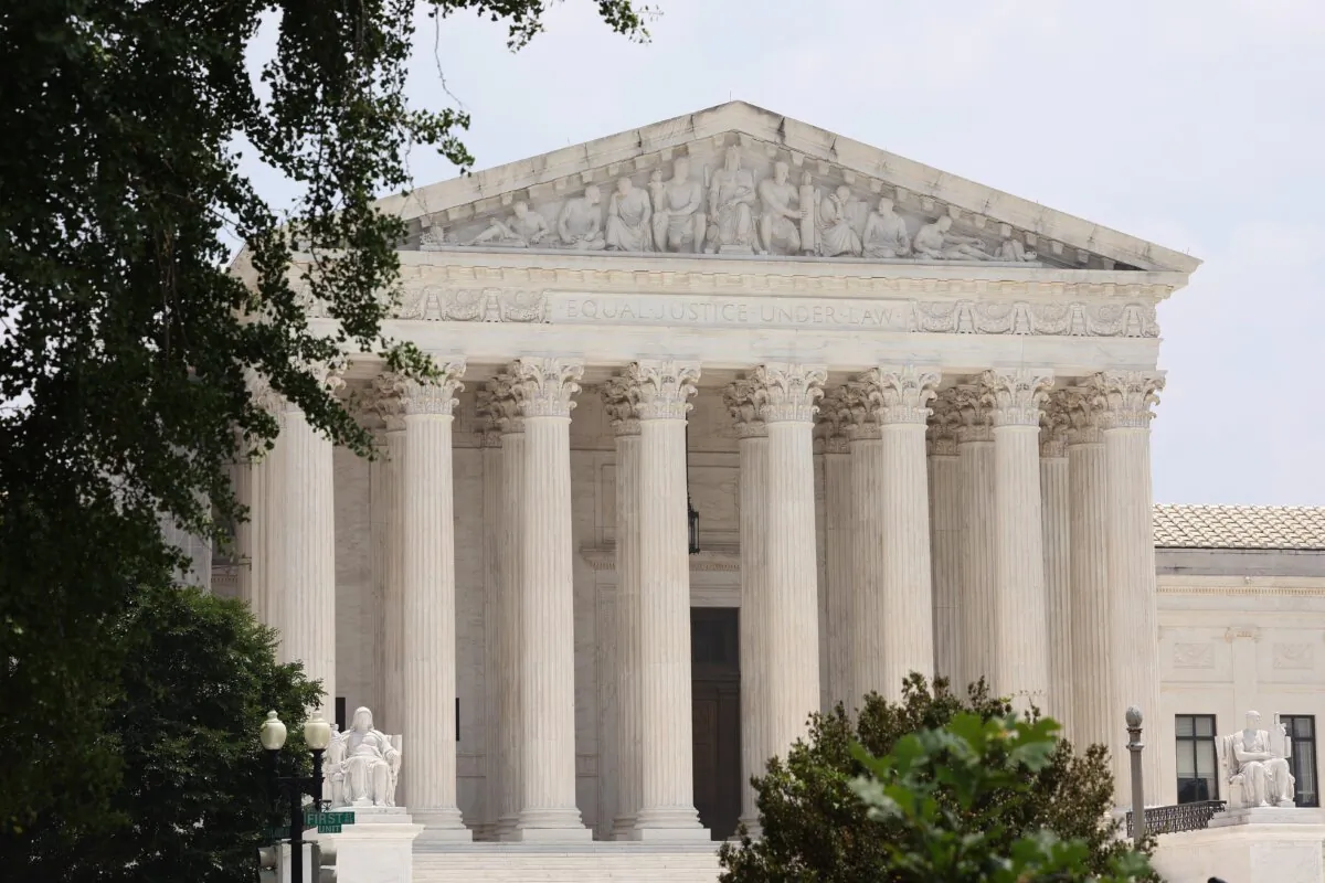 The U.S. Supreme Court in Washington on June 30, 2023. (Kevin Dietsch/Getty Images)