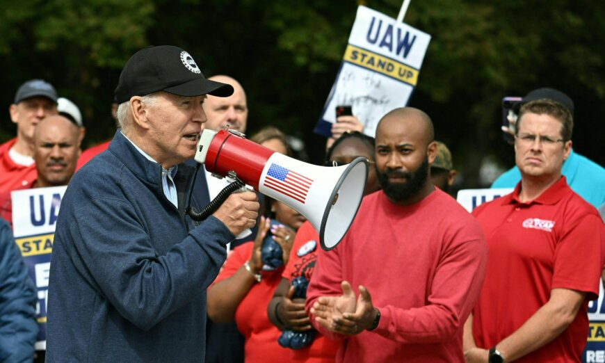 UAW Workers Divided: Biden or Trump for Working Class?