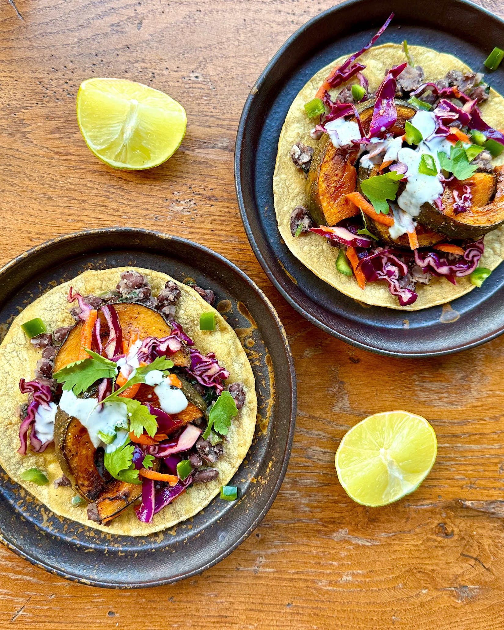 Kabocha Squash Tostadas