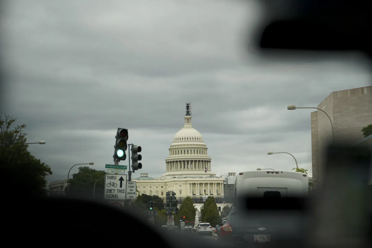 The U.S. Capitol building in Washington on Sept. 25, 2023. (Madalina Vasiliu/The Epoch Times)