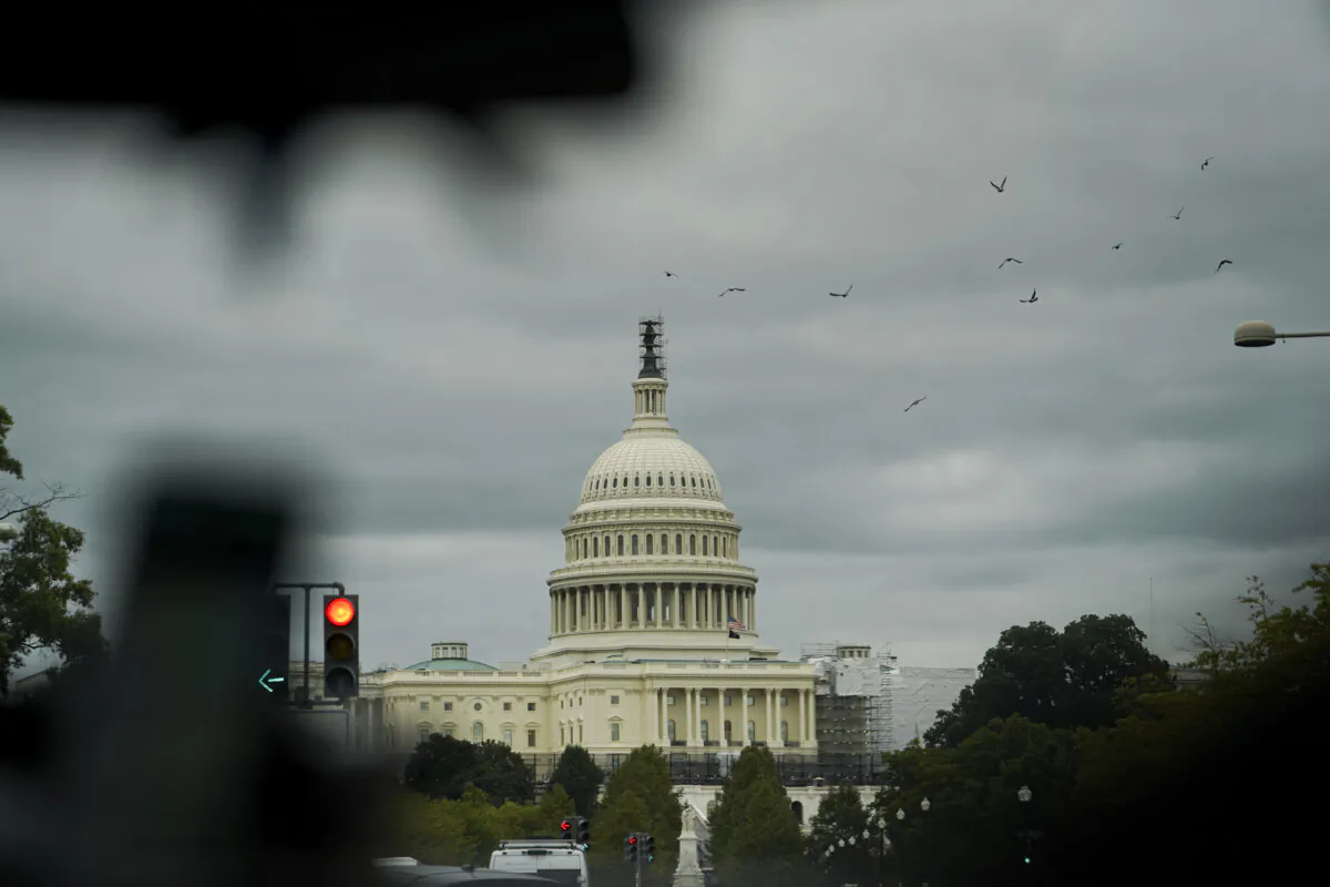 The U.S. Capitol building in Washington on Sept. 25, 2023. (Madalina Vasiliu/The Epoch Times)