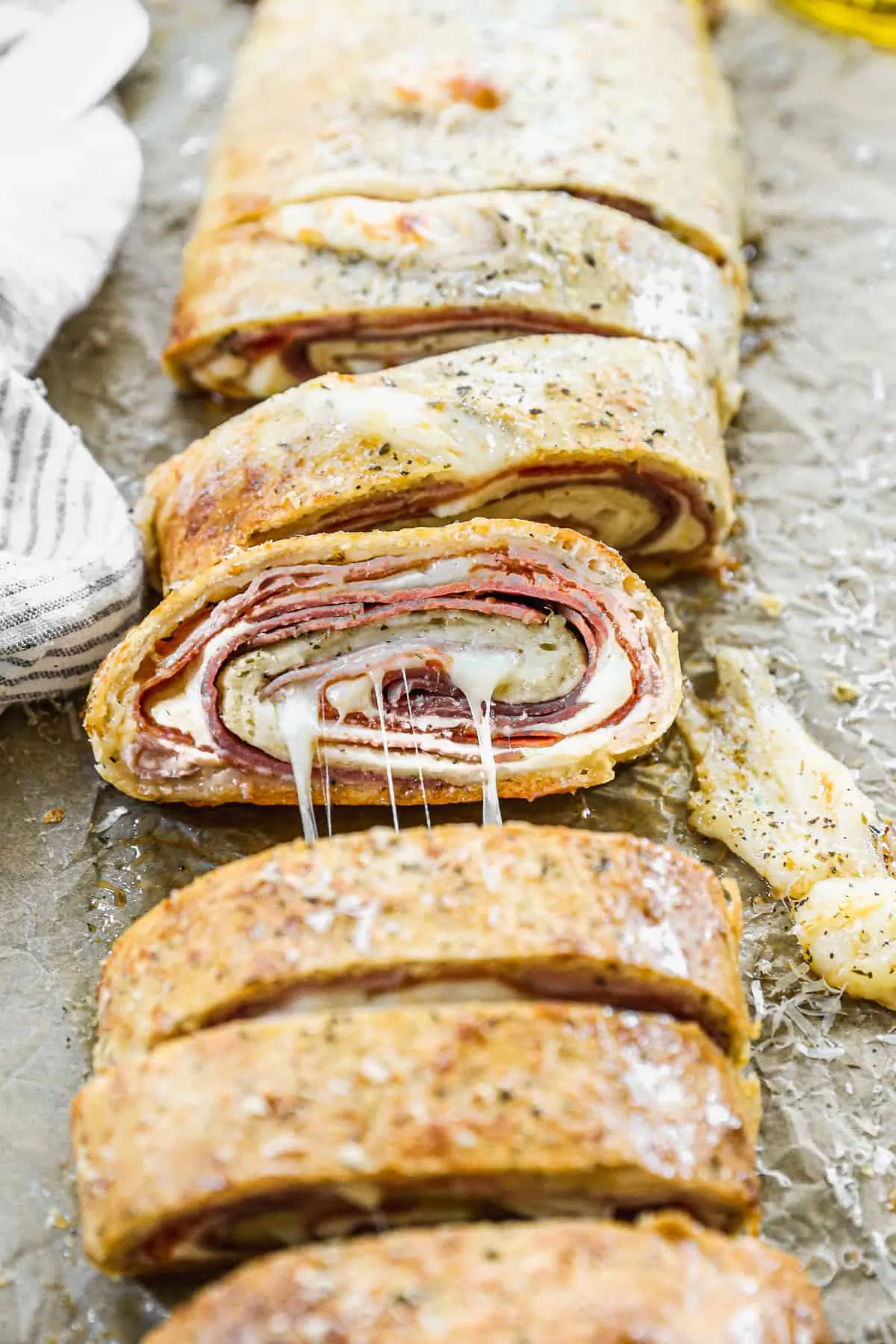 Stromboli actually originated in Philadelphia. (Courtesy of Lauren Allen)