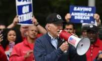 Biden Marches With Autoworkers While Causing Their Problems