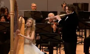 W.A. Mozart: Concerto for Flute and Harp K.299 (1st Part)