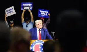 Trump Supporters Gather at Trump Rally in Michigan