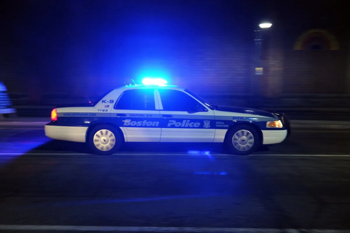 A Boston police car in a file photo. (Stan Honda/AFP via Getty Images)