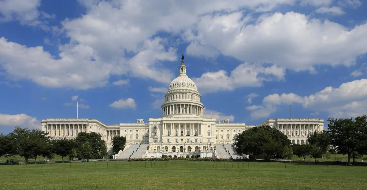 The white exterior of the U.S. Capitol building draws the eyes from every point of the city. A late entry to a design competition initiated by Thomas Jefferson in 1792 was amateur architect William Thornton’s design, which was inspired by the Louvre and Paris Pantheon. His design was modified by Stephen Hallet, later by architect Benjamin Henry Latrobe Sr., and then by Charles Bulfinch. Shown here is the west façade of the U.S. Capitol. (Martin Falbisoner/CC BY-SA 3.0)
