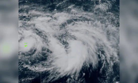 Tropical Storm Rina Forms in the Atlantic Ocean, Trailing Tropical Storm Philippe