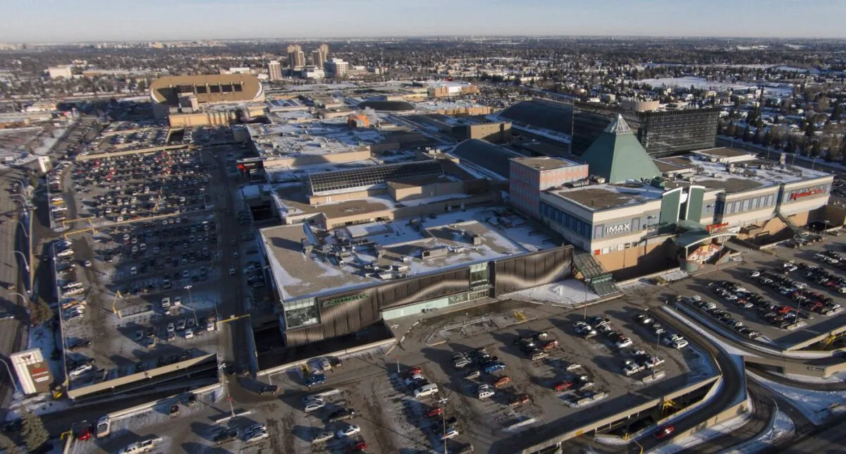 The West Edmonton Mall is shown on Feb. 22, 2015. (The Canadian Press/Ian Jackson)