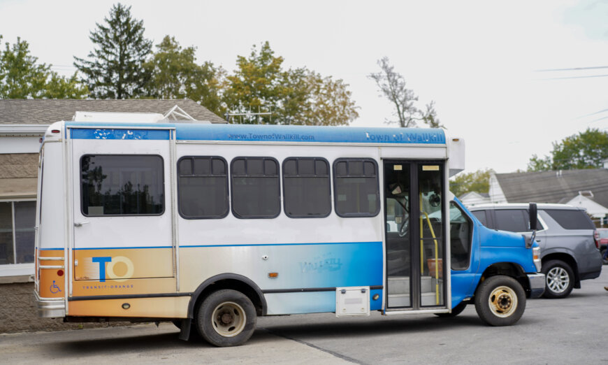 Town of Wallkill donates shuttle bus to Middletown’s Senior Services.