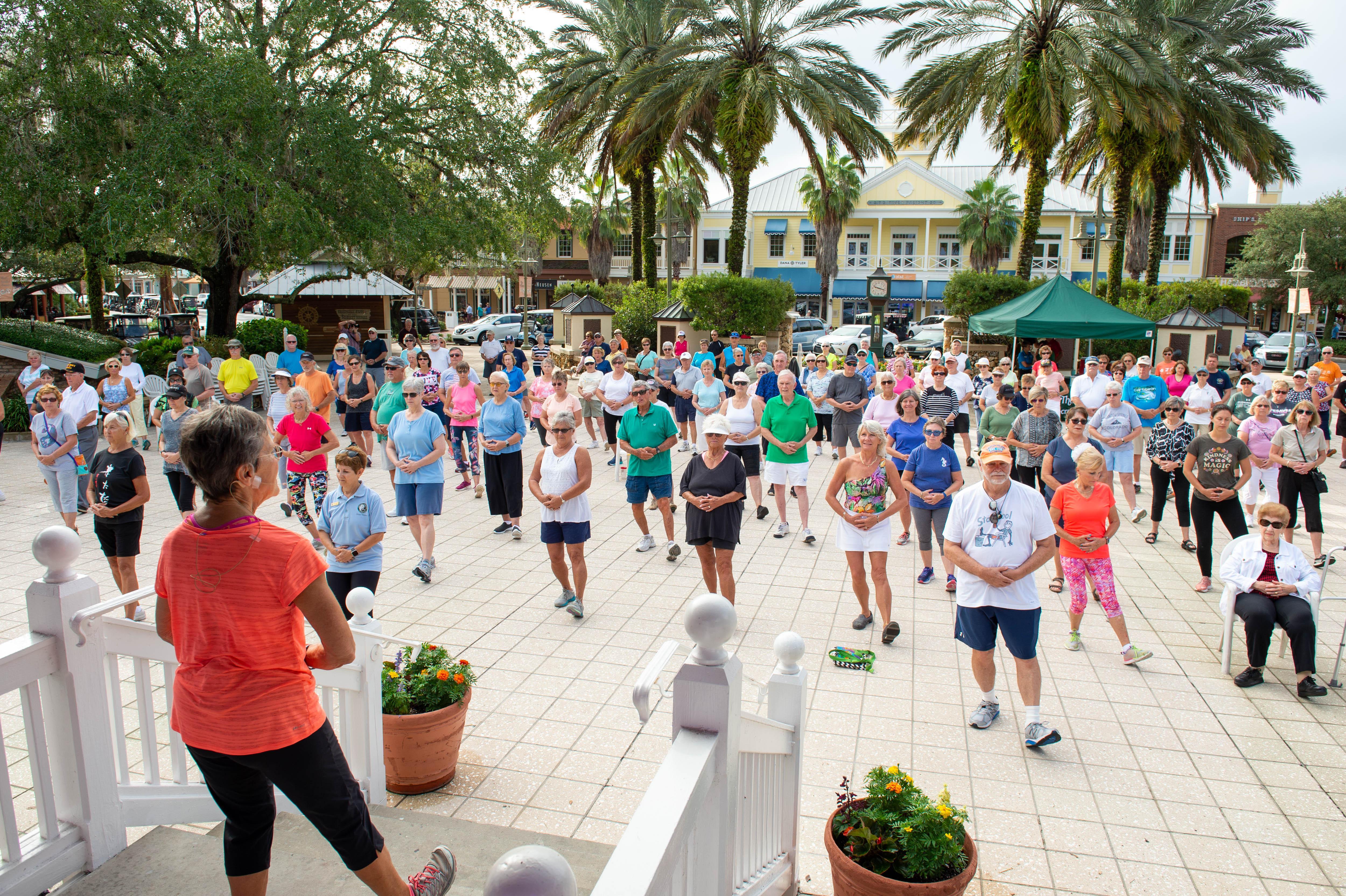 The Villages, in central Florida, focus on offering a wealth of activities to their residents. (Courtesy of The Villages)