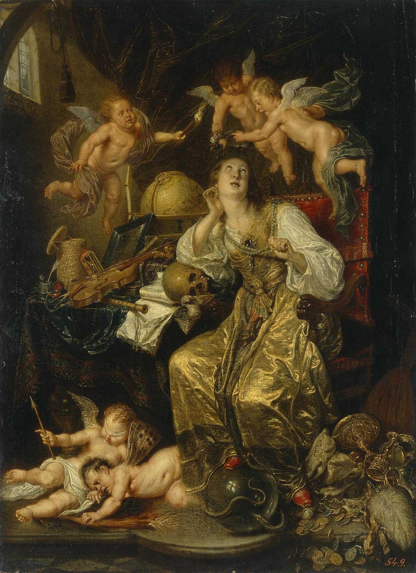 Allegory of Prudence Triumphing Over Vanity (Allegory of Faith)