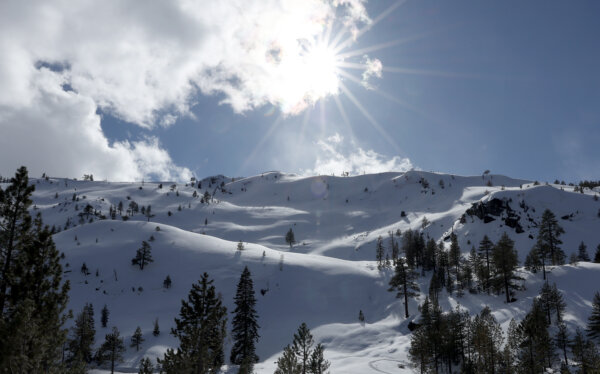 Lake Tahoe Area Readies For More Snow As Another Storm Moves Over California