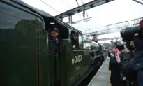 The Flying Scotsman Locomotive Collided With Another Train in Scotland. Several People Were Injured