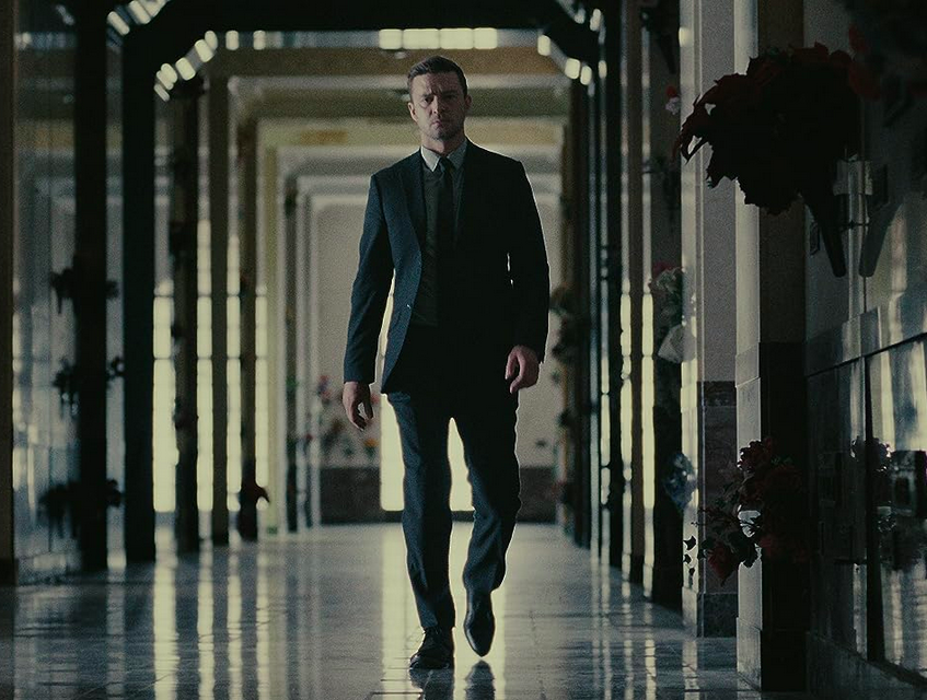 man in hallway in REPTILE