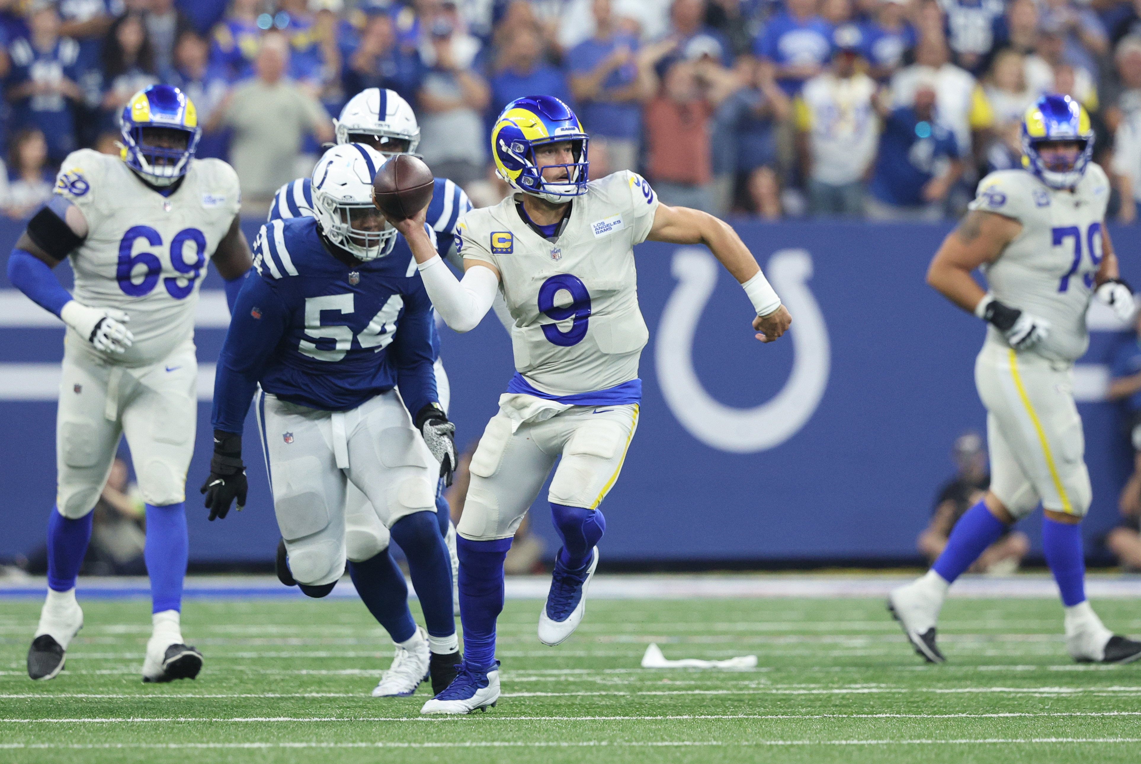 Stafford Overcomes Injury to Throw Winning TD in Rams OT Win Over Colts 29– 23