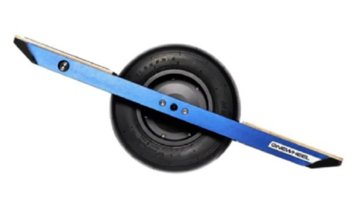 Onewheel's electric skateboard model Onewheel (original). (Courtesy of U.S. Consumer Product Safety Commission)
