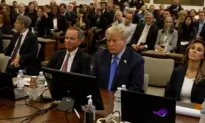 Video Captures Trump Inside Courtroom for Civil Trial in New York, Moment When Judge Laughs