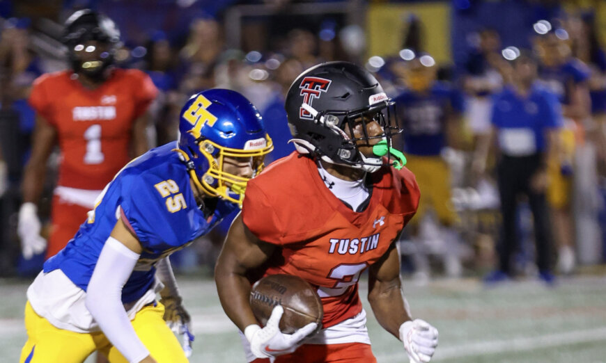 Tustin High Football Team remains undefeated with added transfers.