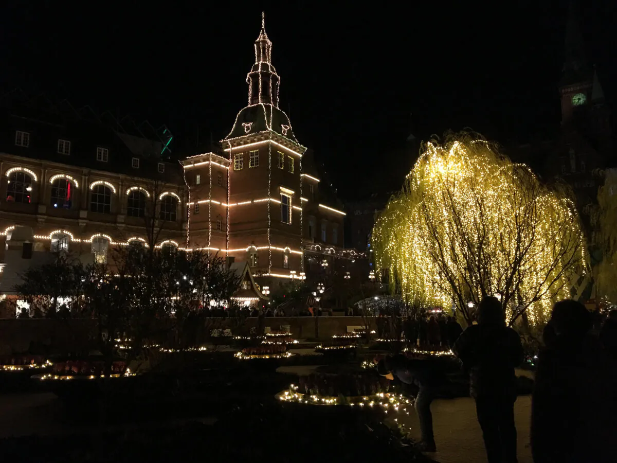 Copenhagen's famed Tivoli Gardens amusement park in December 2017. (Tim Schnupp/Tribune News Service/TNS)