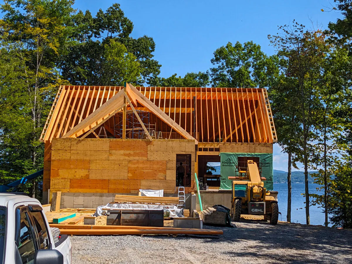 The banker financing this project would roll on the floor laughing if the builder asked for money upfront to build this house. (Tim Carter/Tribune Content Agency)