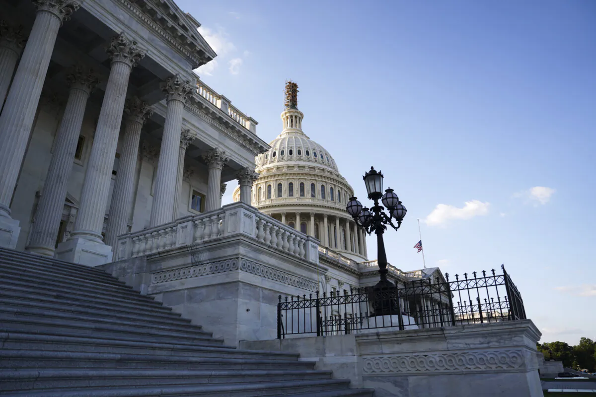 The U.S. Capitol building in Washington on Oct. 3, 2023. (Madalina Vasiliu/The Epoch Times)