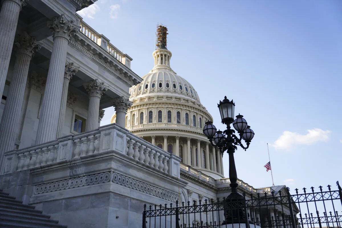 The U.S. Capitol building in Washington on Oct. 3, 2023. (Madalina Vasiliu/The Epoch Times)