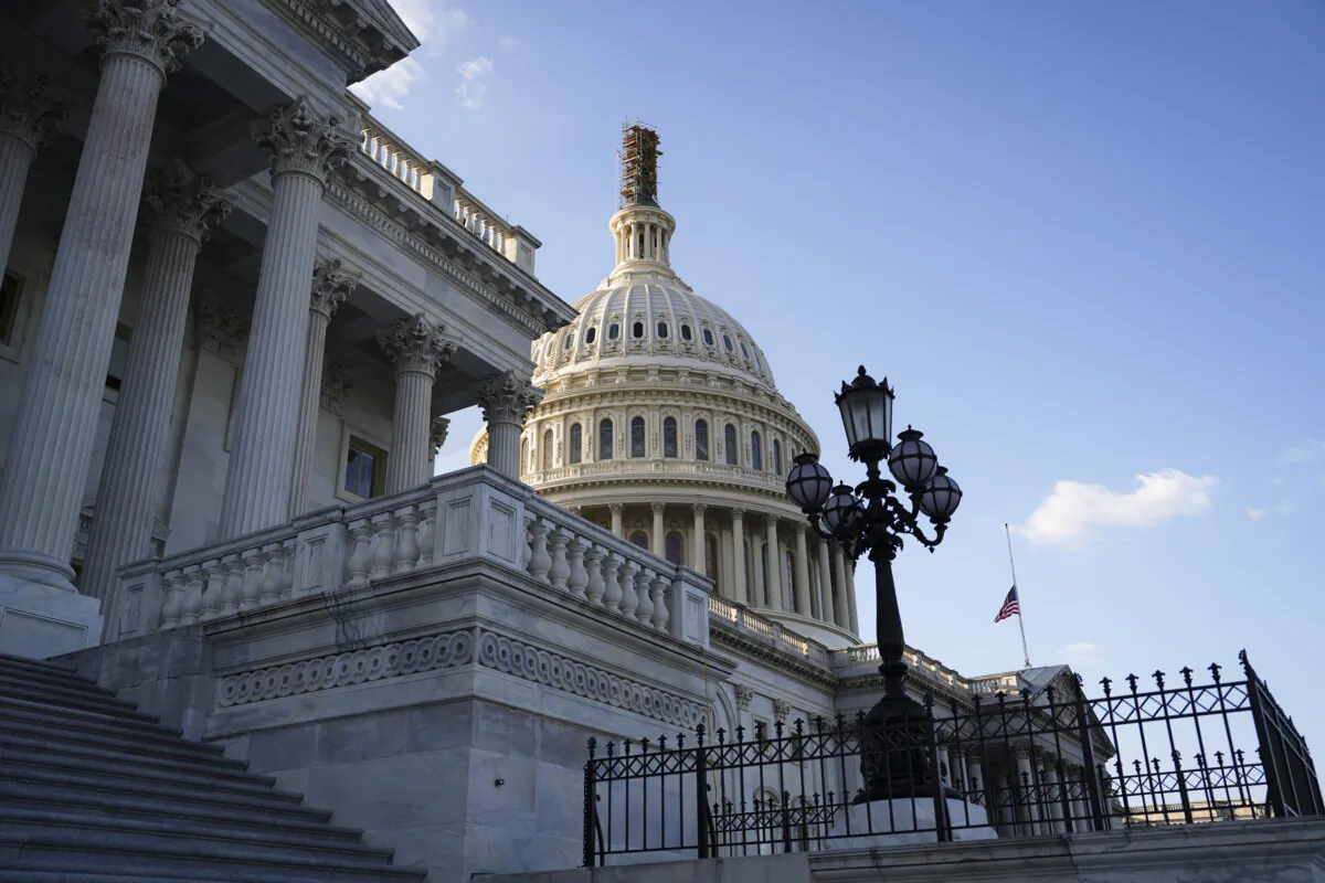The U.S. Capitol building in Washington on Oct. 3, 2023. (Madalina Vasiliu/The Epoch Times)