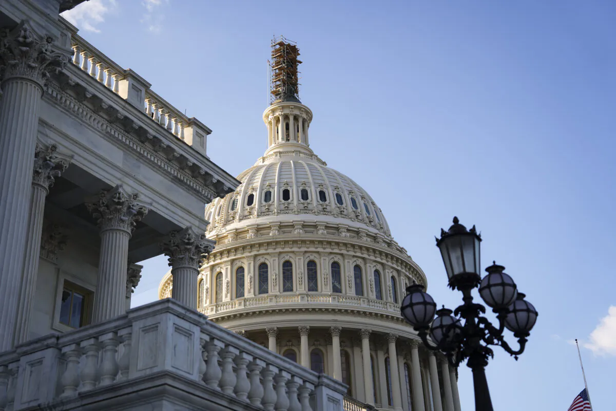 The U.S. Capitol building in Washington on Oct. 3, 2023. (Madalina Vasiliu/The Epoch Times)